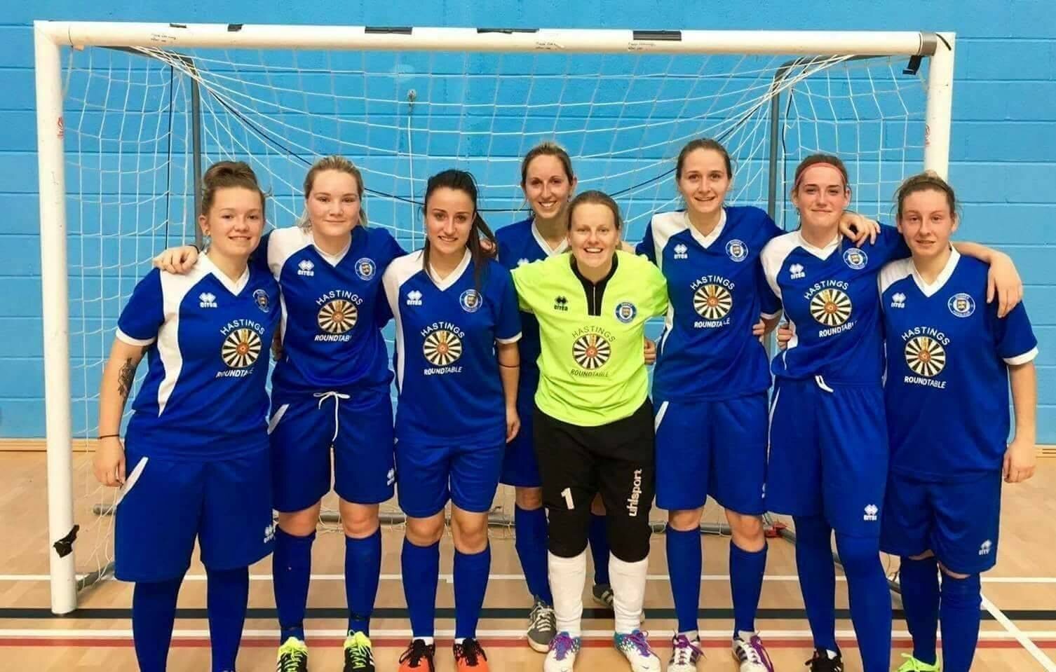 Historic Sussex Futsal women’s team